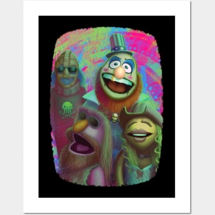 Muppet Maniacs - Electric Mayhem as Firefly Family Posters and Art